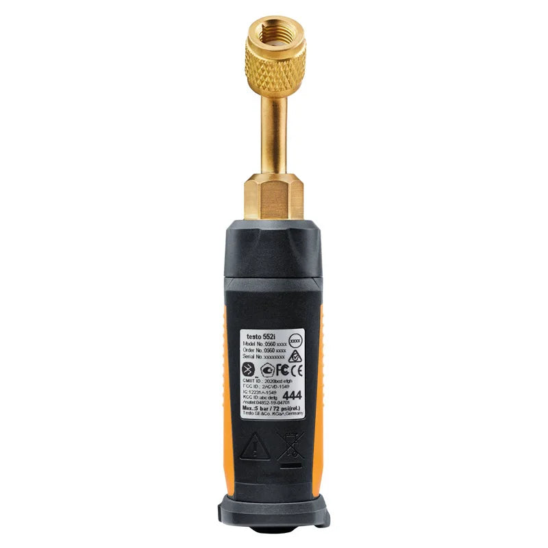 Testo 552 Digital Vacuum Gauge Testo 552i Smartphone App Controlled Wireless Air Conditioning Refrigeration Systems Vacuum Probe