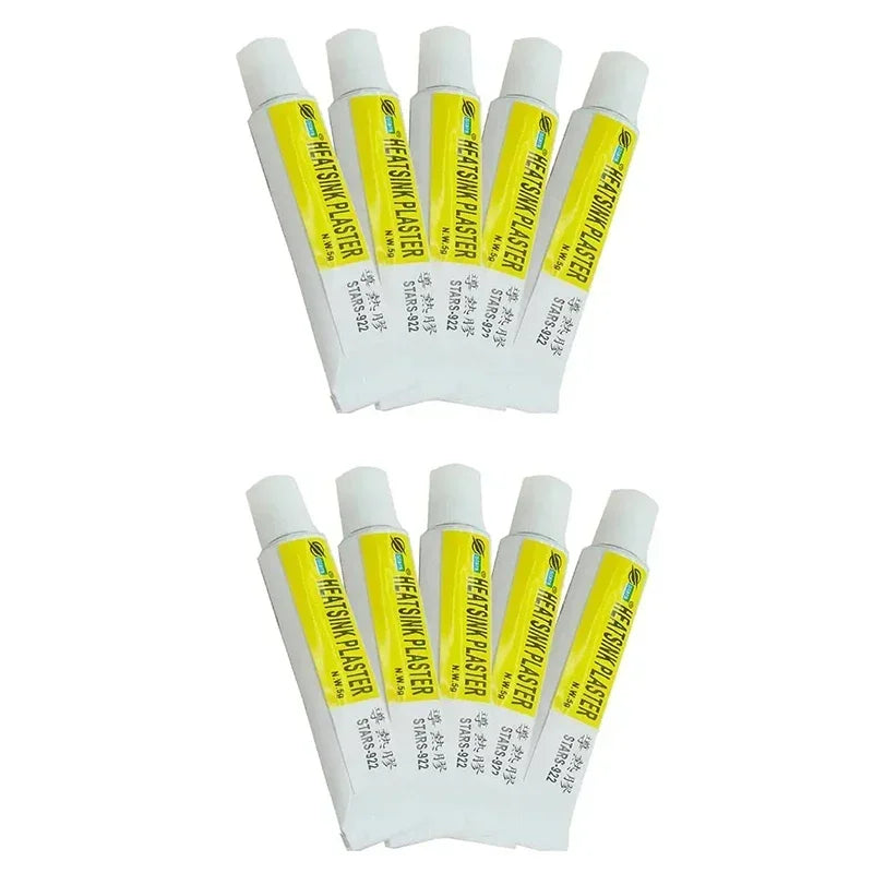 Thermal Paste Bond Adhesive Glue Shoes Strong Sole for Black Silicone Elbow Conductive 5g Plaster Viscous VGA RAM LED IC Pads