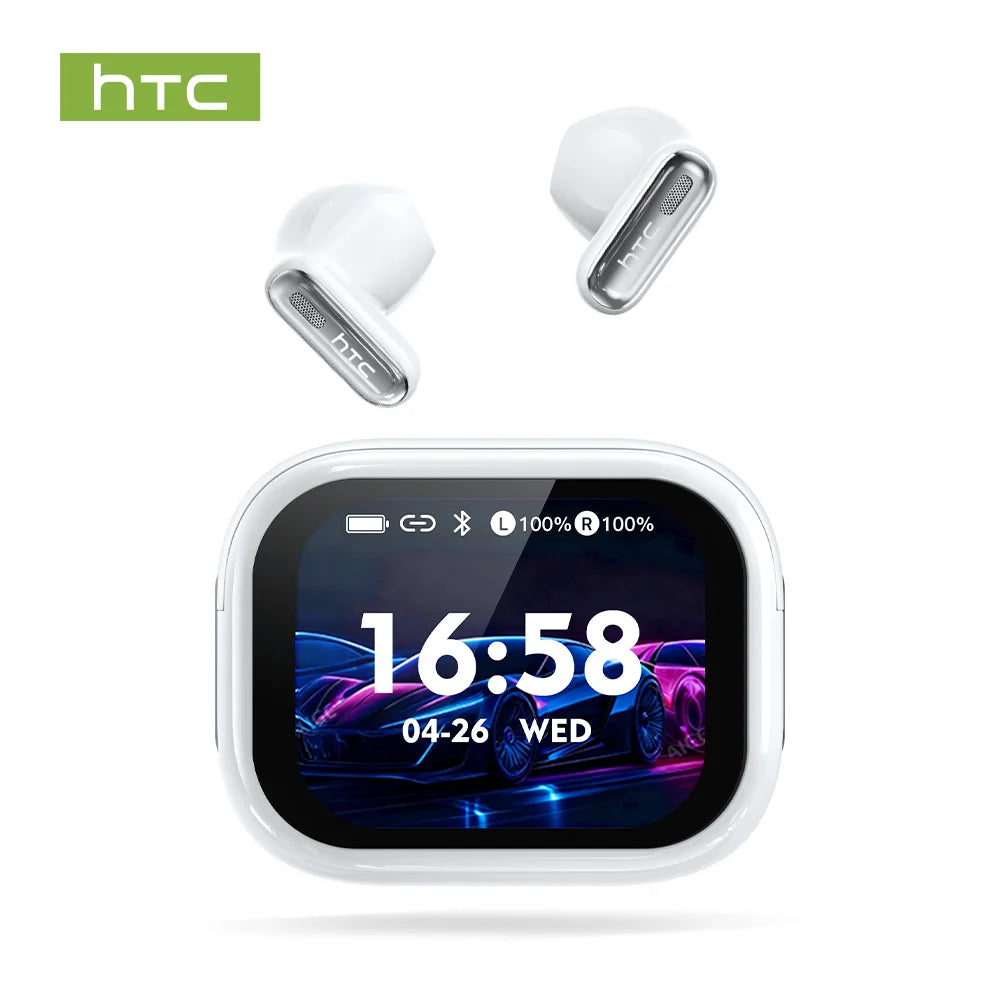 Auriculares Traductor DeIdioma 2026 HTC NE68 AI Translation Earbuds Bluetooth 6.0 Low Latency Gaming IPX4 Sports Touch Control