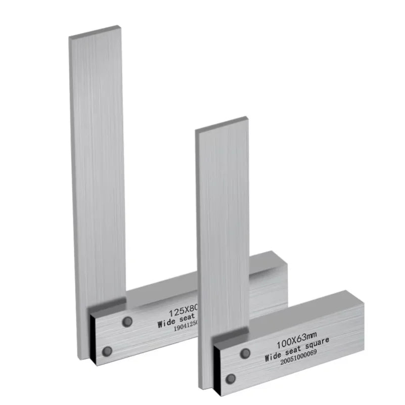 High-Precision L-Shaped Carbon Steel Angle Ruler 90° Right Angle Measuring Tool for Woodworking And Machining