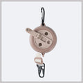 Portable Travel Clothesline 4.1M with 41 Hanging Holes Windproof Anti-Slip No-Drill Laundry Line for Car Hotel Camping Indoor