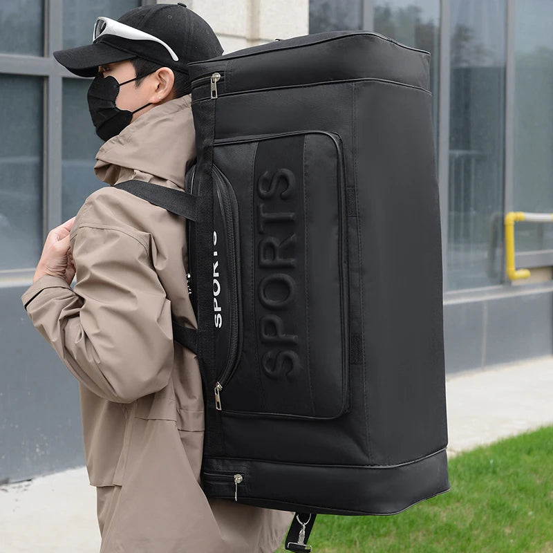 Ultralarge Capacity Travel Bag Luggage Handbag Fitness Bag Single Shoulder Bag for Sports And Fitness Accessories