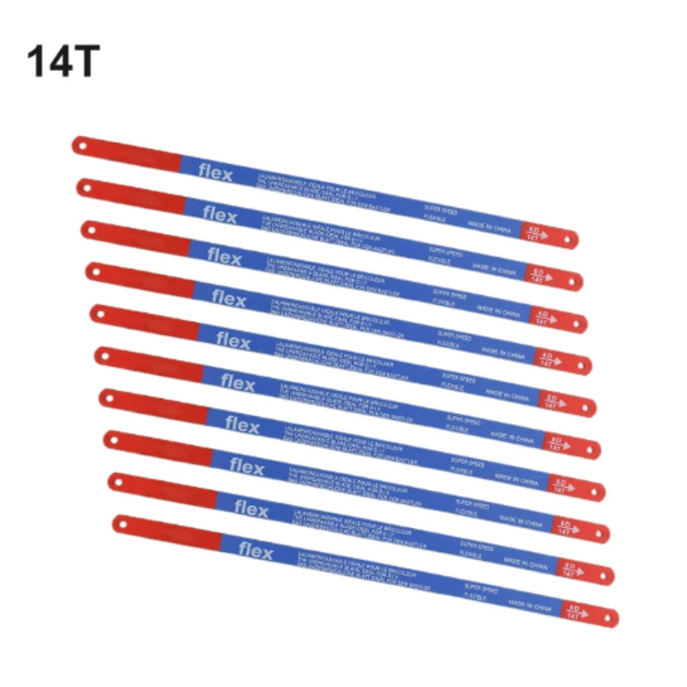 5PCS Hacksaw Blade 300mm Hand Saw Blades 14T/18T/24T Bi-Metal For Meat Wood Cut Woodworking Hand Tool