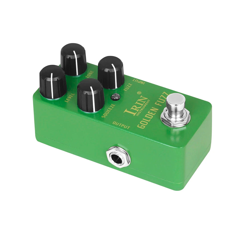 IRIN RS-20 Golden Fuzz Bass Electric Guitar Effect Pedal Classic Bass Fuzz Tone Effects True Bypass Pedals Guitarra Accessories