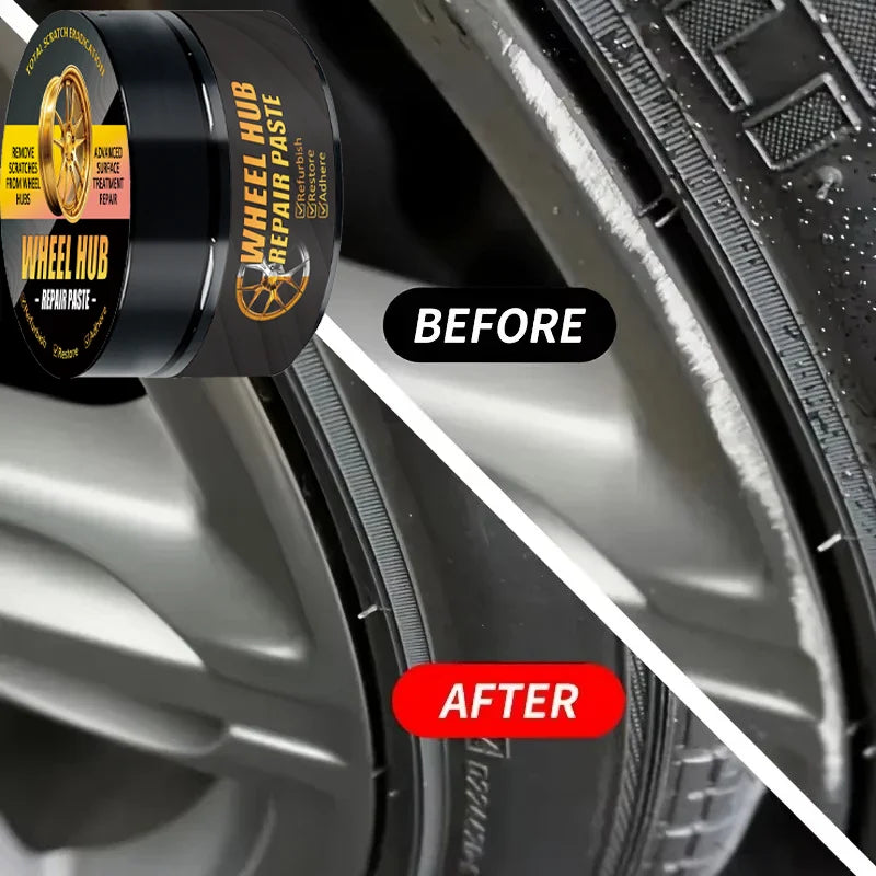 Car Wheel Hub Repair Paste Scratch Remover Oxidation Polishing it Reparación Llantas Universal Alloy Wheel Dent Restore Care