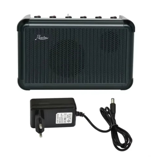 Rowin 15W PE-10S 30W PD-30 Bass Guitar Amplifier Multi-Function OTG BT Battery Buildin Combo Amp Reverb Chorus Multi effect