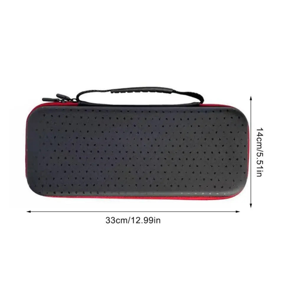EVA Handheld Game Console Storage Bag Hard Anti Scratch Carrying Case Shockproof Portable Handbag for ASUS ROG Ally X 2024
