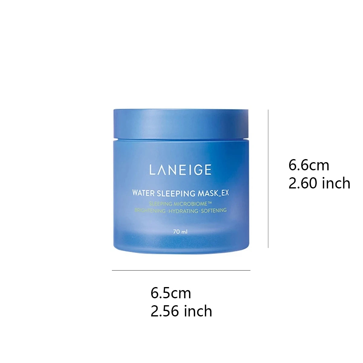 LANEIGE Water Sleeping Mask 70ml,Overnight Hydration,Deep Moisturizing,Luxury Makeup,Korean Skincare,K-Beauty,Korean Makeup