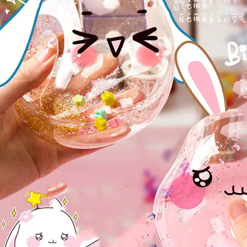 DIY Blowing Bubble Nano Tape Double Sided Nanoglue Tape Adhesive Waterproof DIY Crafts Tape Children Toys Kids Decompression Toy