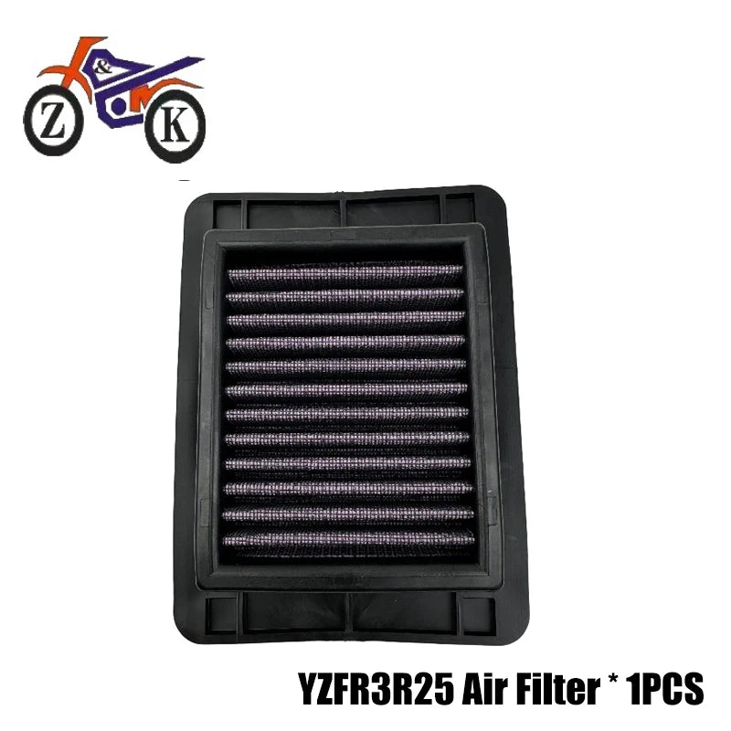 Motorcycle Air Filter For YAMAHA YZF-R3 YZF-R25 MT-03 FZ-03 T-MAX500 XP500 T-MAX530 XP530 Air Intake Cleaner 1WD-E4451-00-00