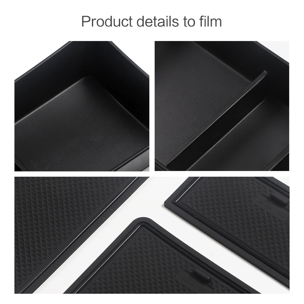 Smabee for BYD Dolphin (Not Fit Dolphin Surf/Dolphin Mini) Car Center Tray Central Lower Layer Storage Box Organizer Tidying