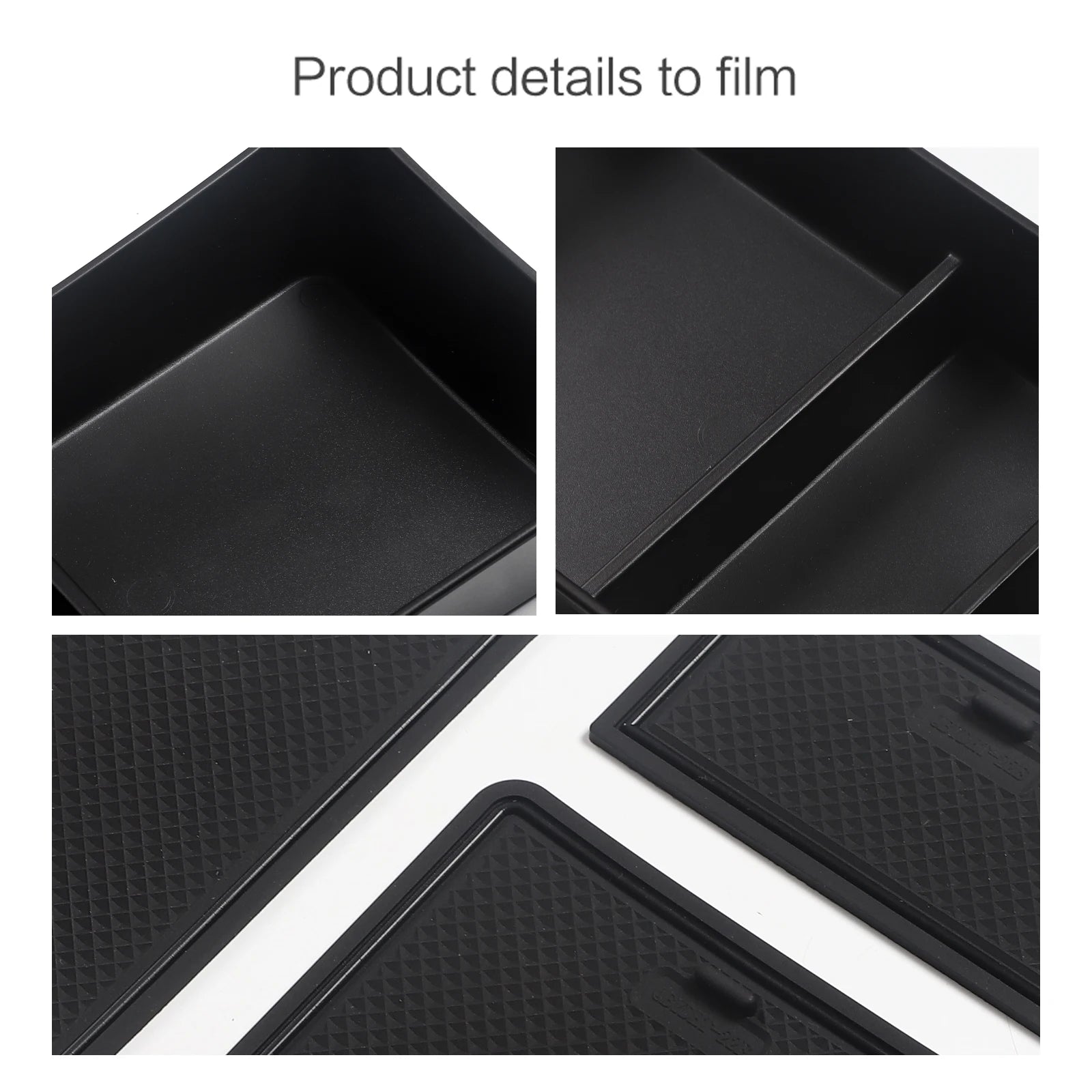 Smabee for BYD Dolphin (Not Fit Dolphin Surf/Dolphin Mini) Car Center Tray Central Lower Layer Storage Box Organizer Tidying