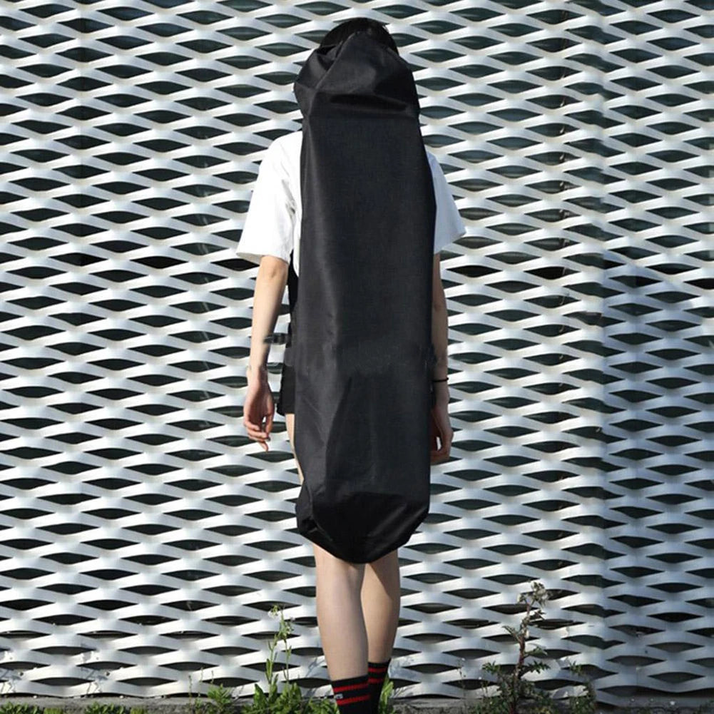 Nylon Fabric Skateboard Carry Bag Kick Skate Scooter Longboard Storage Bag Outdoor Electric Scooter Accessories