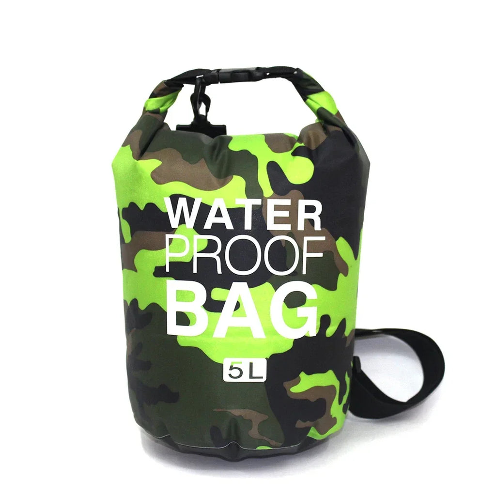 Men's and women's waterproof bags, outdoor sports bags, suitable for swimming, boating, kayaking, rafting and traveling