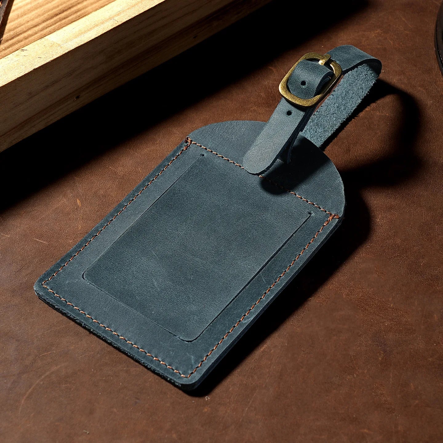 1PC Genuine Leather Luggage Tag Women Men Travel Accessories Suitcase Tags Name ID Address Lable Bag Tags for Luggage