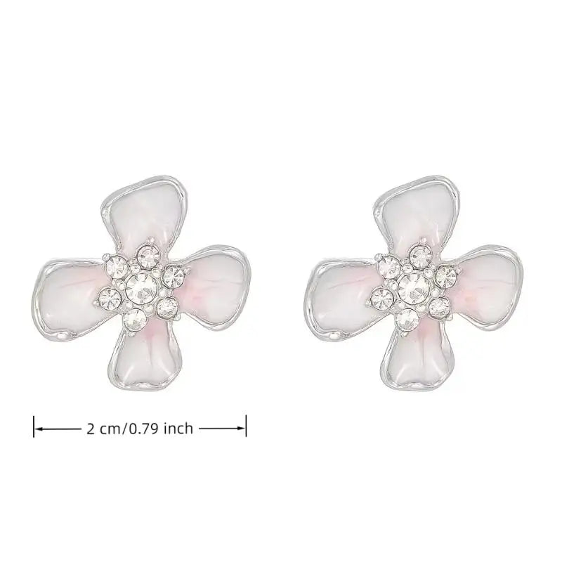 1Pair DIY Headphone Diameter Buckle Zircon Decorative Headphone Decoration Clip Removable Easy To Install Earbud Accessories