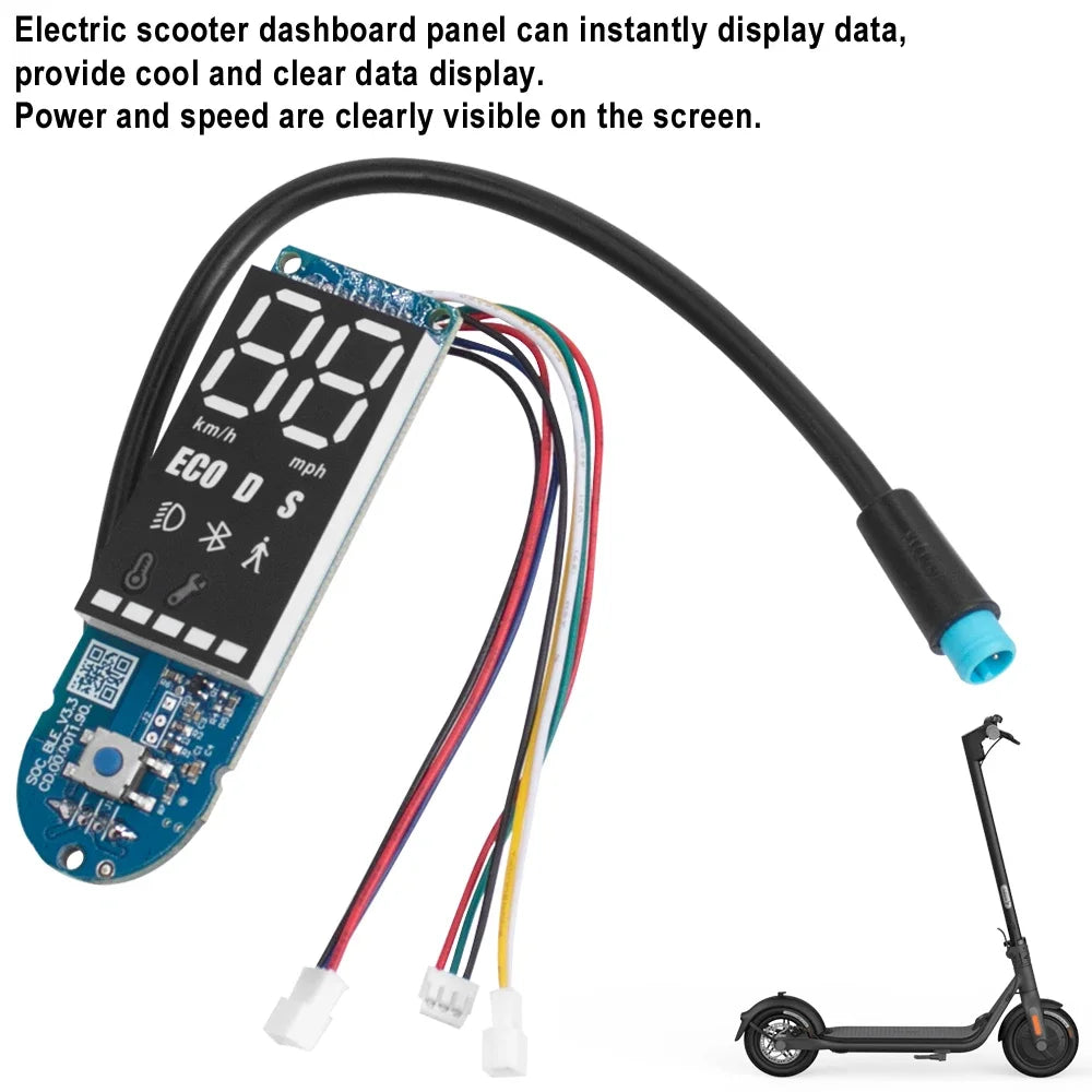 Circuit Board Display Bluetooth for Ninebot F20 F25 F30 F40 Electric Scooter Kit Display Panel Skateboard Dashboard Screen Cover