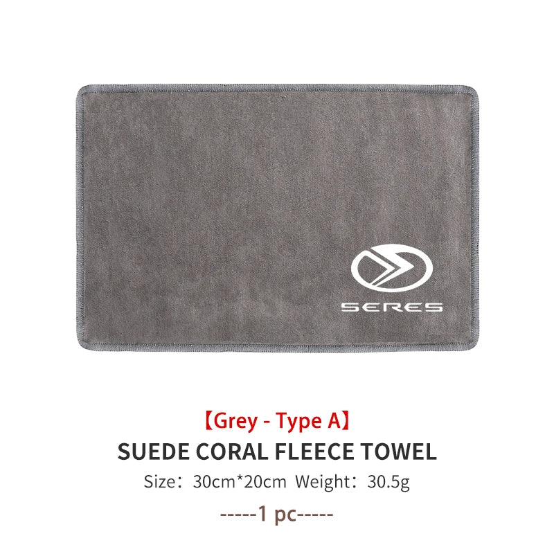 Super Absorbent Car Wash Microfiber Towel Cleaning Drying Cloth For Seres M5 M7 M6 M8 M9 2023 2024 2025