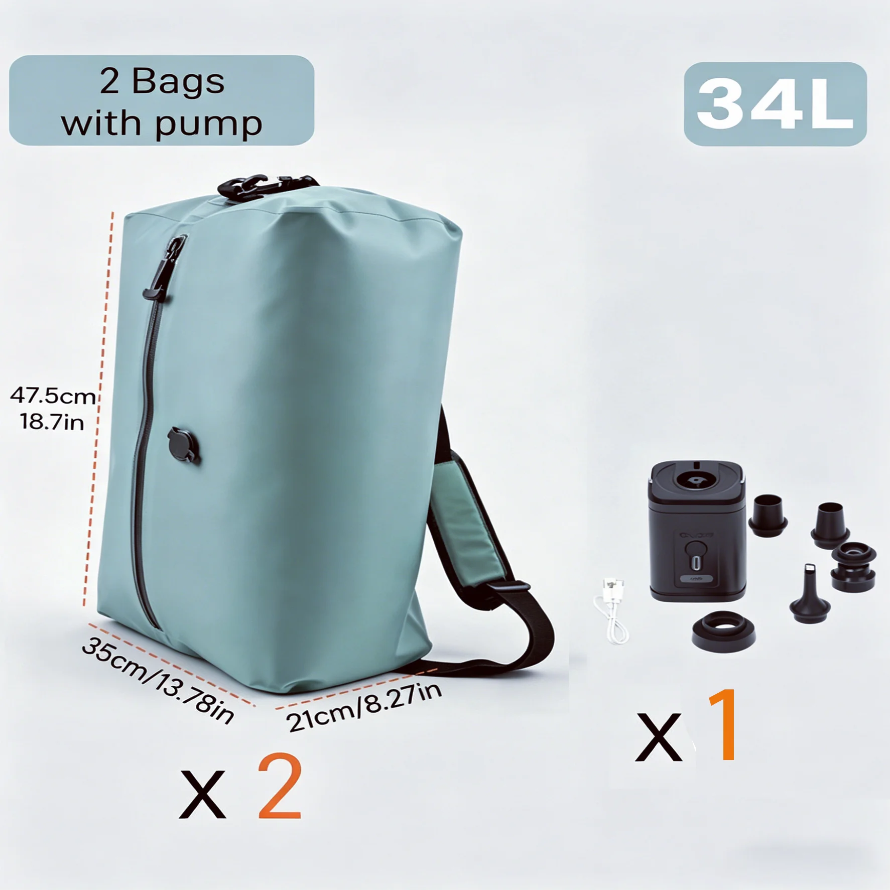 Vacuum Compression Seal Travel Bags PVC Nylon Water Repellent Clothes organizers storage  Reusable Space Saver Bag For Traveling