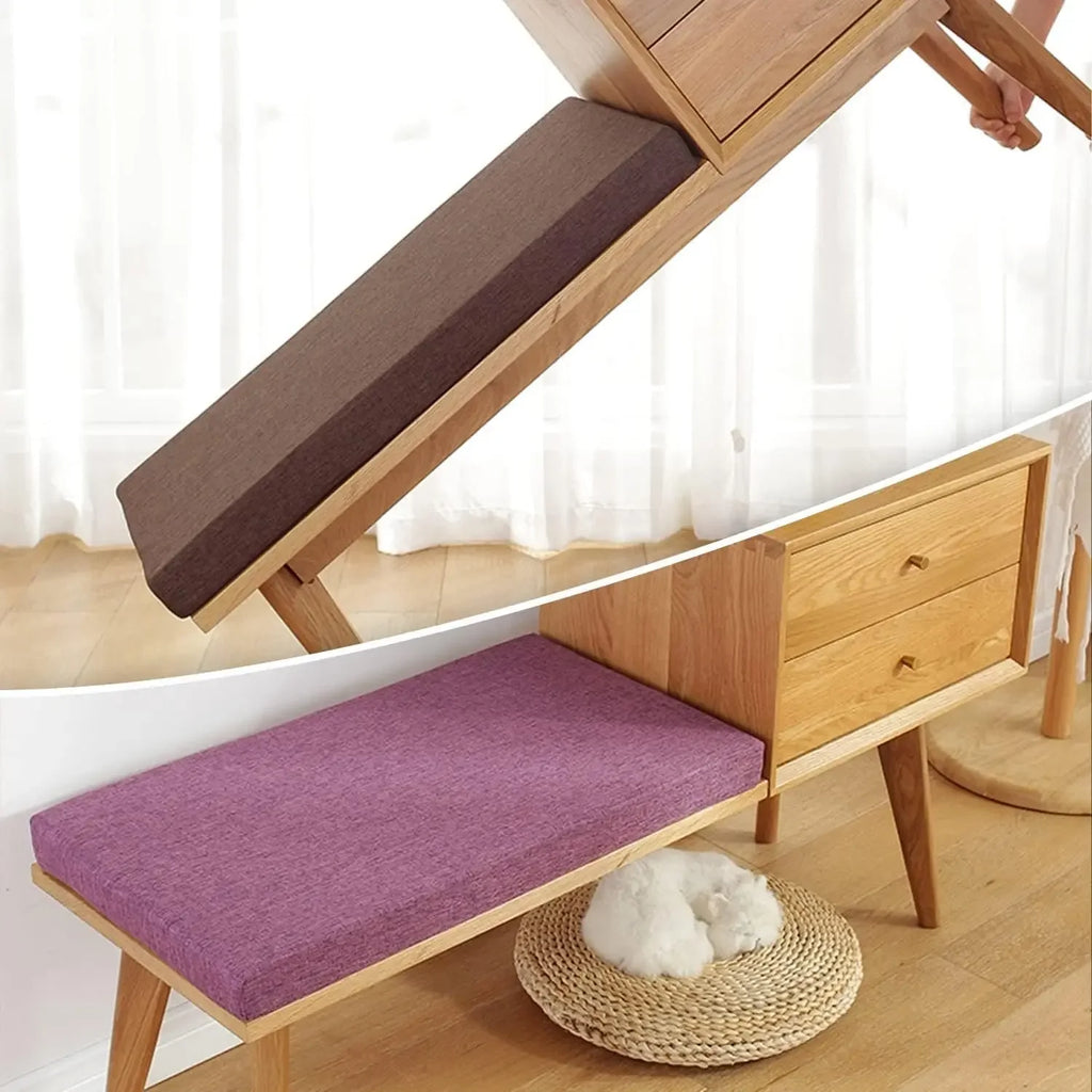 5cm Custom Bench Cushions Chair Seat Sofa Pillow Seat Bay Window Decorative Cushion for Sofas Garden Bench Seat Swing Backseat