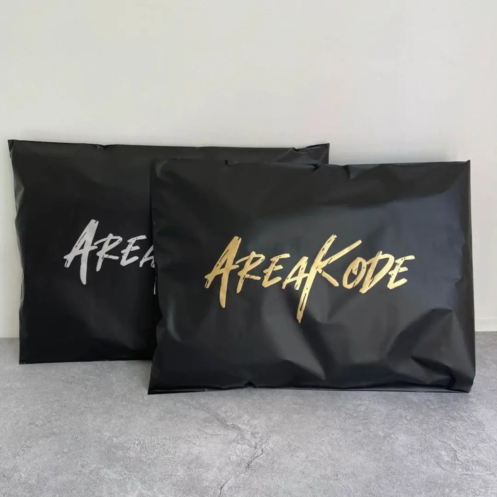 Black Express Bag Gift Packaging Mail Bag Waterproof Plastic Bag Transportation Product Self-Sealed Bag Custom Printing Logo