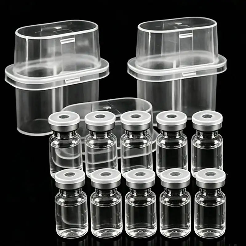 10/20/50/100pcs 3ml Peptide Storage Box 3ML Vial Case Peptide Freezer Storage Case Vial Holder Refrigerator Peptide Container