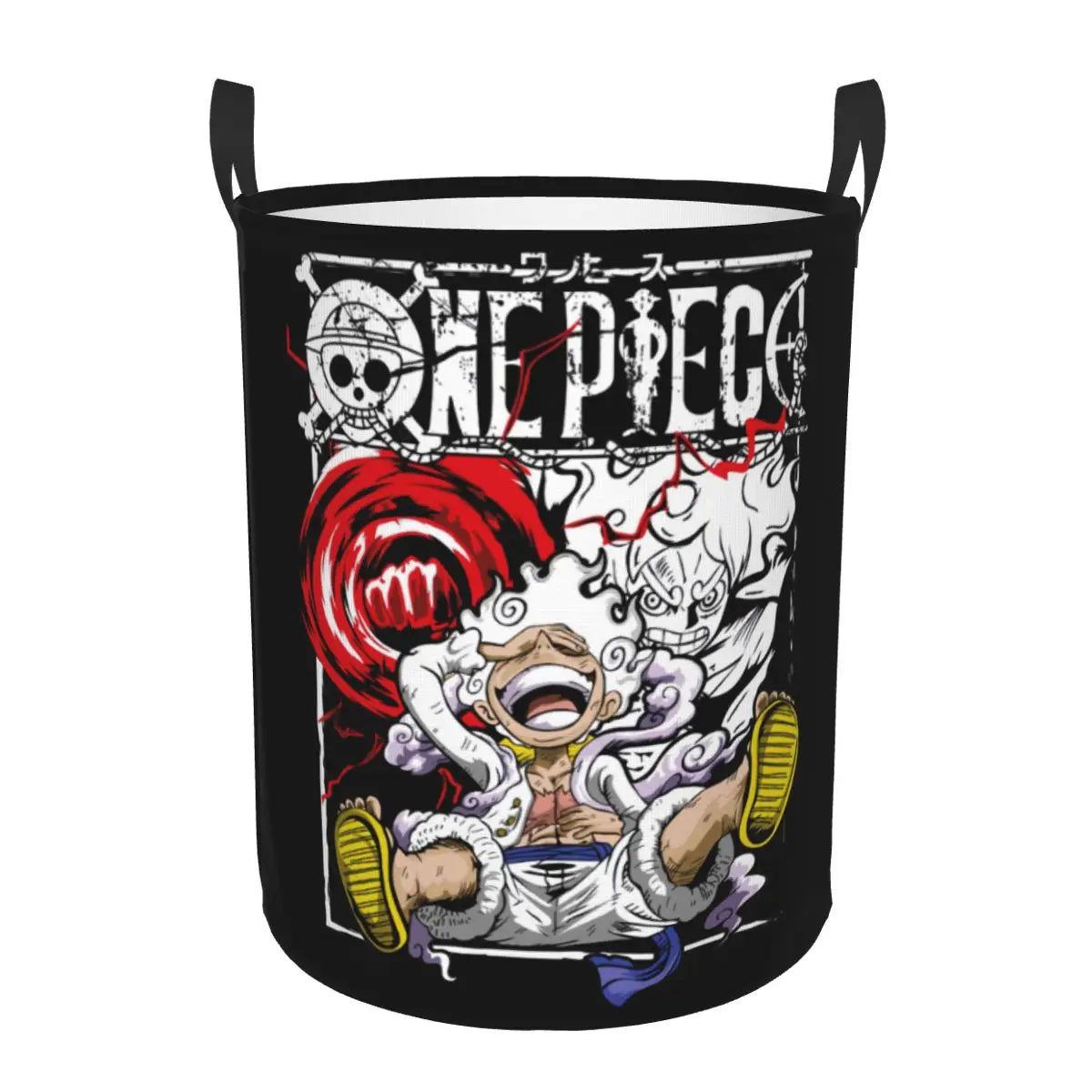 One Piece Tony Tony Chopper Laundry Basket Collapsible Anime Clothing Hamper Bathroom Organizer Storage Bins