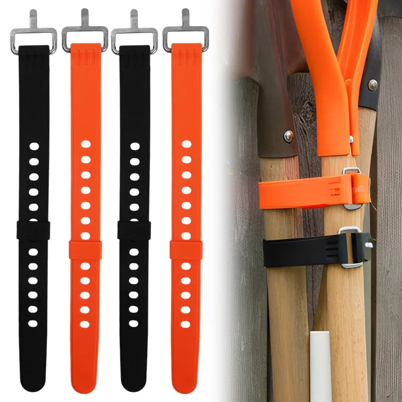 Silicone Reusable Straps Adjustable Cable Ties for Organization  luggage or cargo Outdoor Gear 30/45cm Releasable Fastener Tools