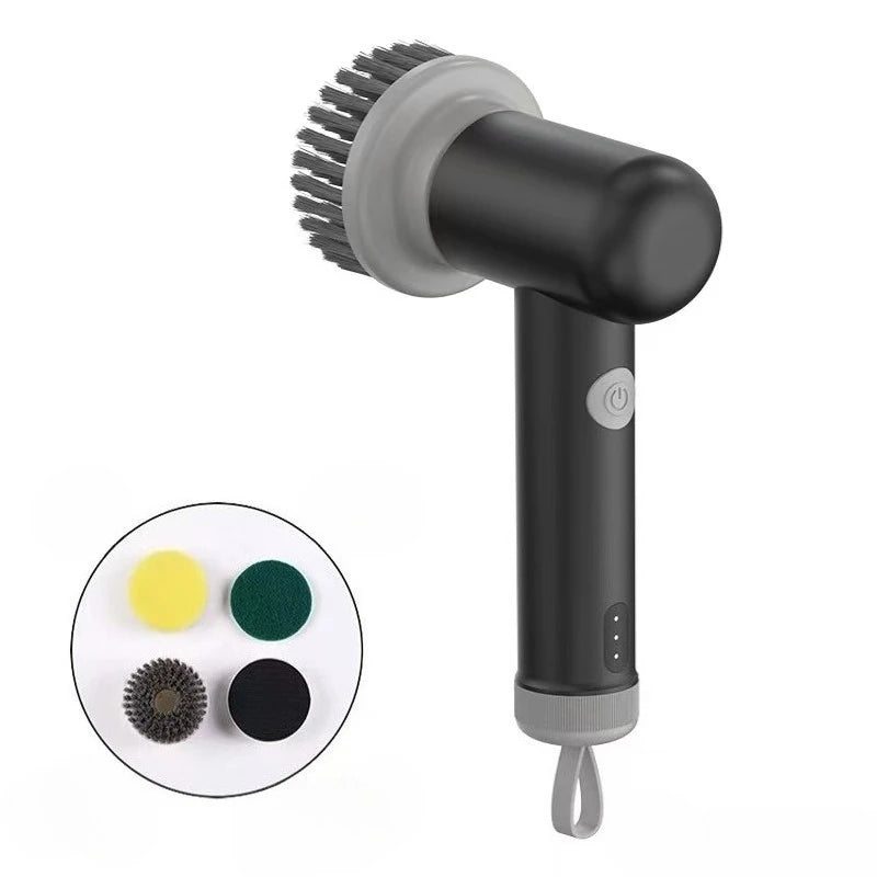 Electric Spin Scrubber, Power Cleaning Brush with 3 Replaceable Heads,Perfect for Bathrooms, Showers, Tile, Cars, Floor.