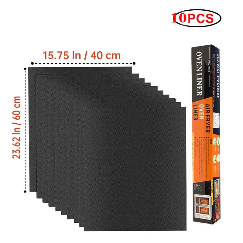 Copper Grill Mats for Outdoor Grill 60*40cm Cooking Grill Sheet Heat Resistance Kitchen BBQ Tool Reusable Easy to Clean Barbecue
