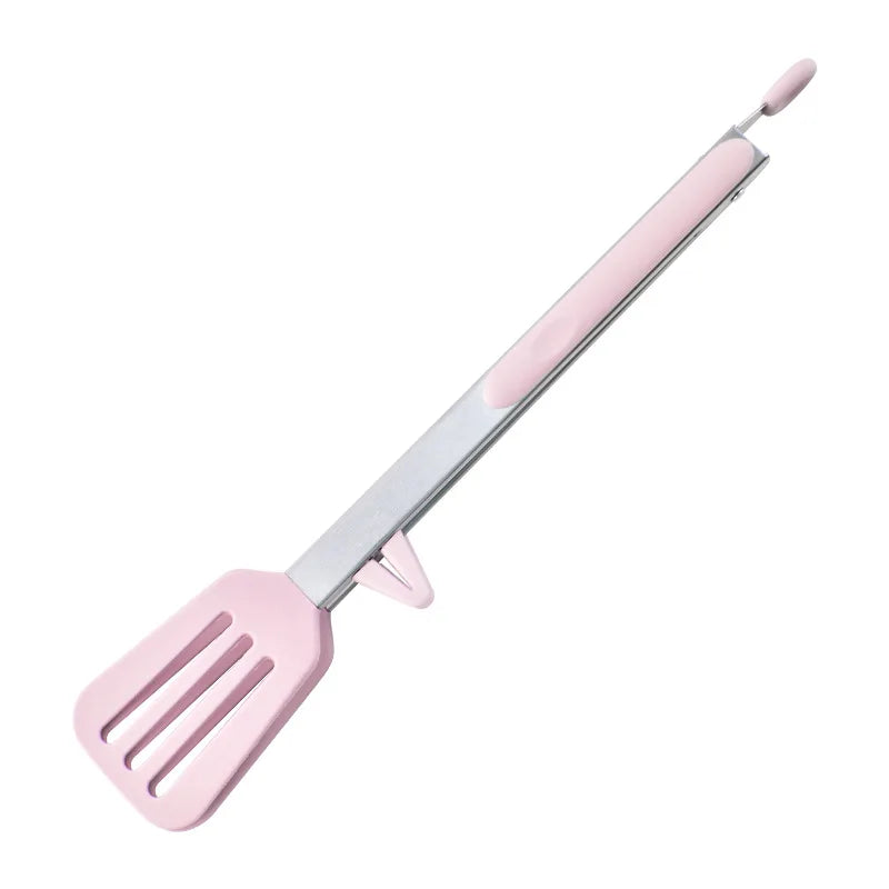 9" & 12" Silicone Food Tongs Set, Heat Resistant BBQ Clips for Steak Bread, Wholesale Available