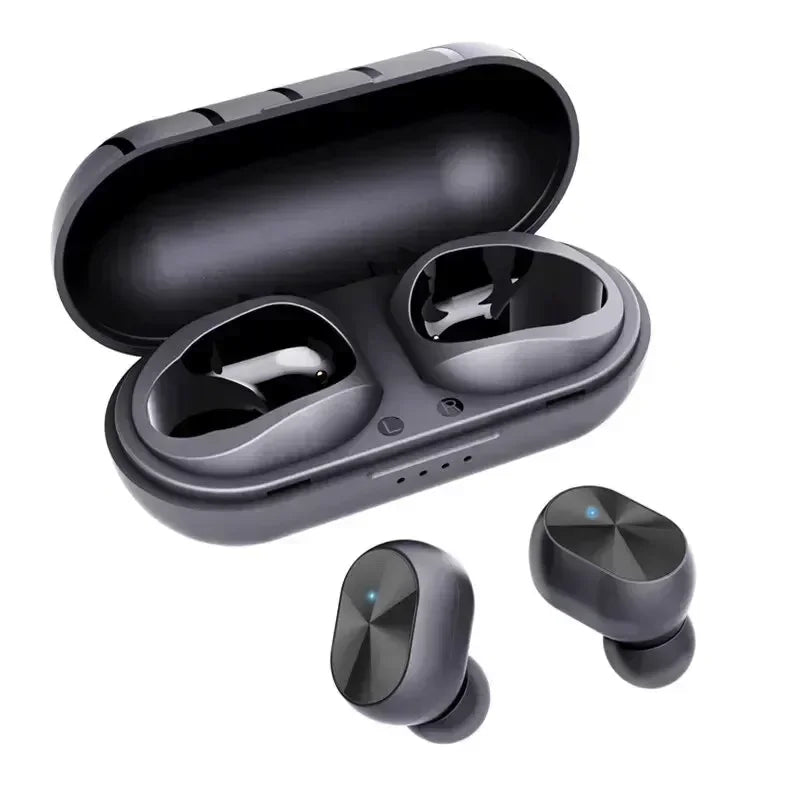 TWS Wireless Earbuds Fone Bluetooth Earphones Premium Bluetooth Headphones Feature Memory Foam Cushions for Ultimate Comfort