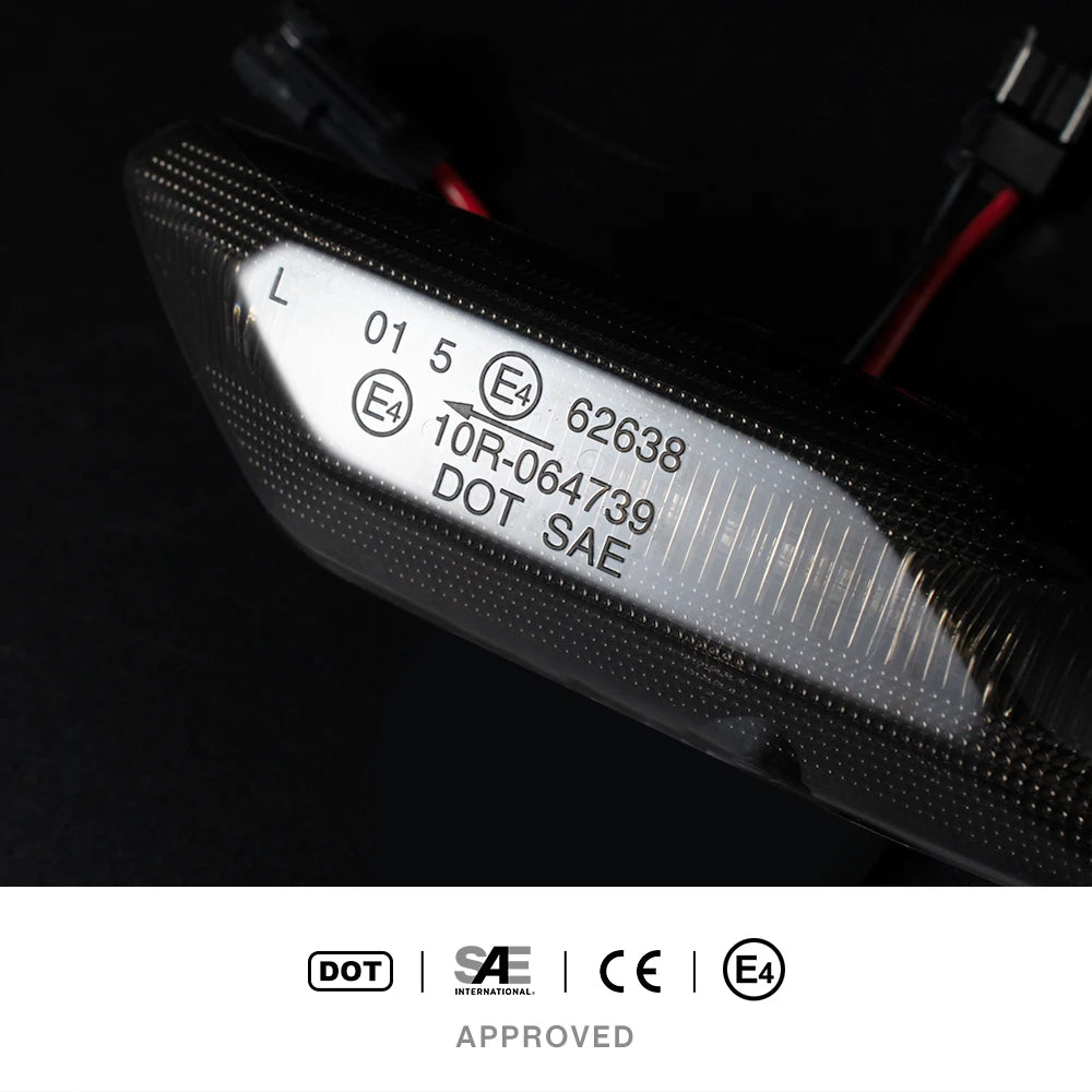 2PCS For 2021 2022 +Dacia Sandero Stepway MK3 Jogger Logan Renault Taliant LED Turn Signal Lights Indicator side marker Lamp
