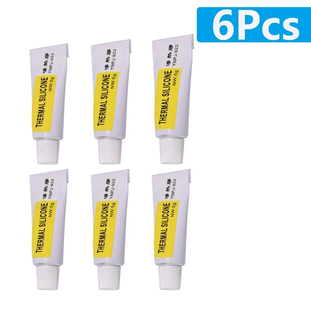 1-12Pcs Thermal Paste Conductive Heatsink Plaster Viscous Adhesive For Chip VGA RAM LED IC Cooler Radiator Cooling Sealers
