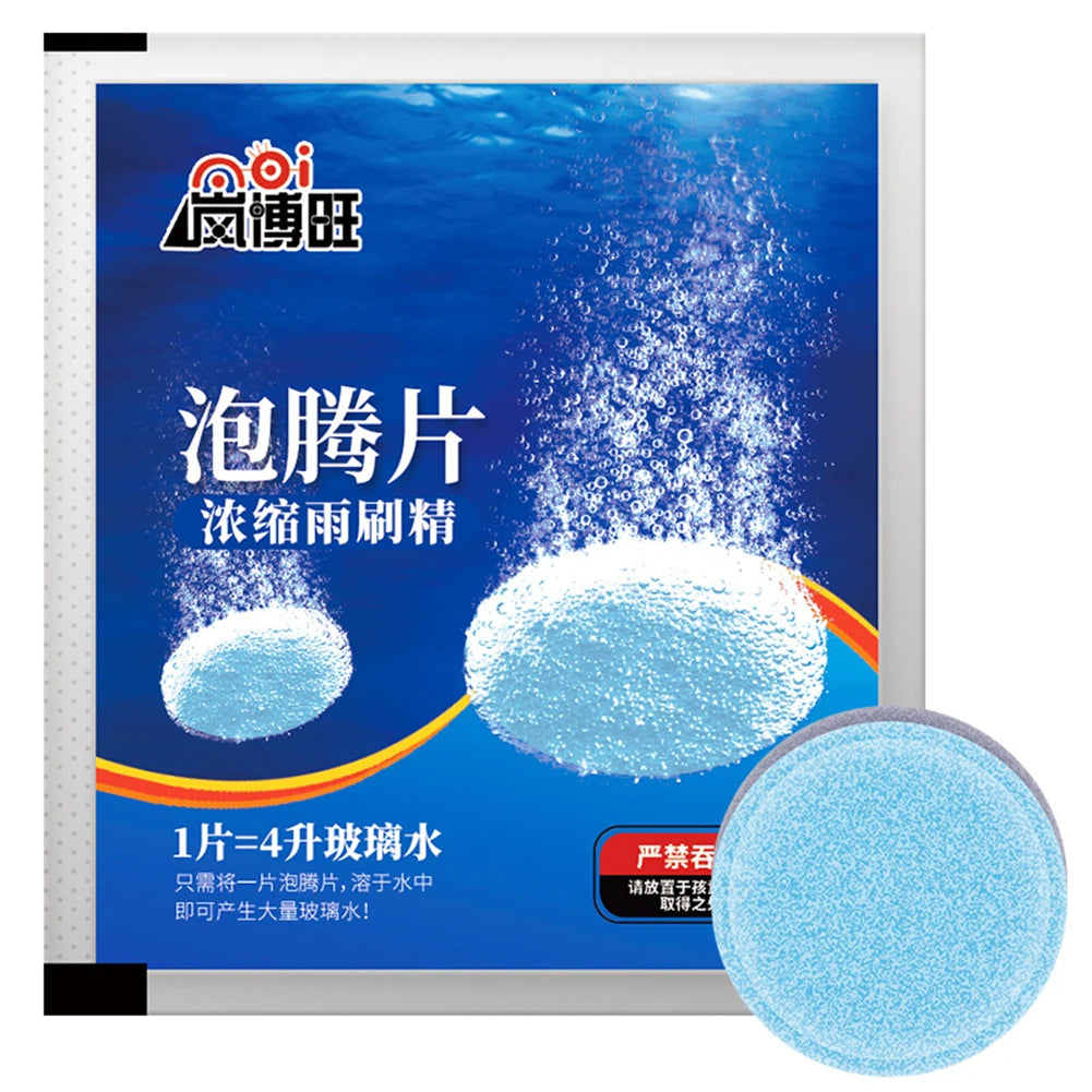 20-1PCS Car Solid Cleaner Windscreen Cleaner Effervescent Tablet Auto Wiper Glass Solid Cleaning Concentrated Tablets