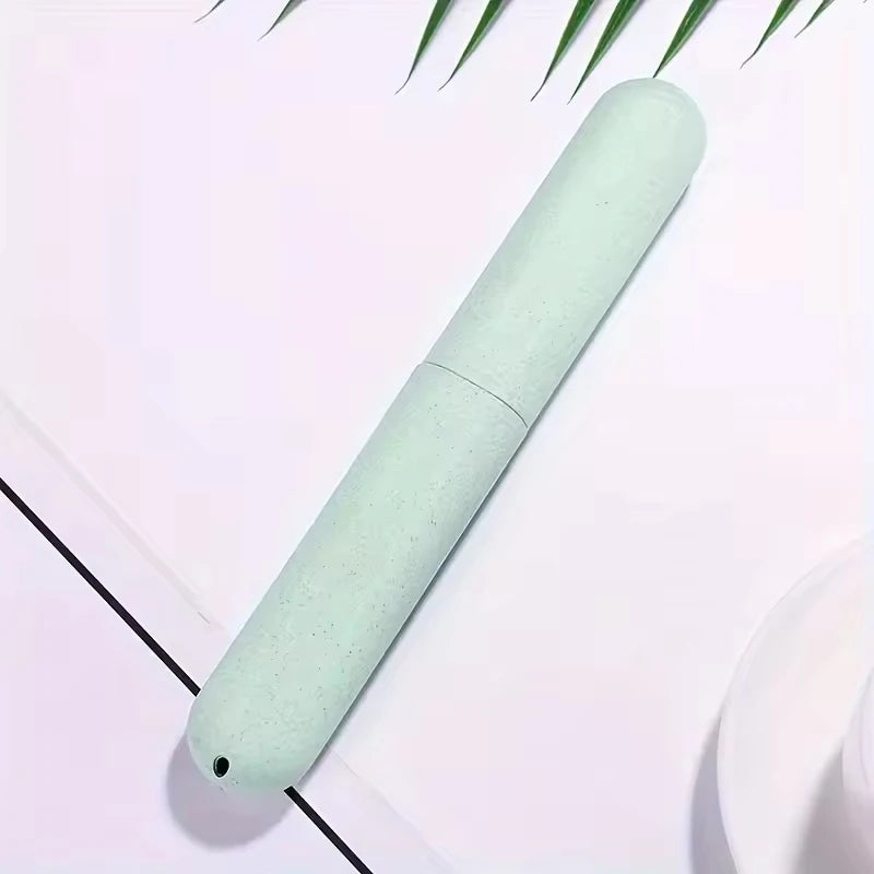 1/4Pcs Portable Travel Toothbrush Holder Plastic Toothbrush Container Protector Cover for Traveling,Camping,Home,School,Business