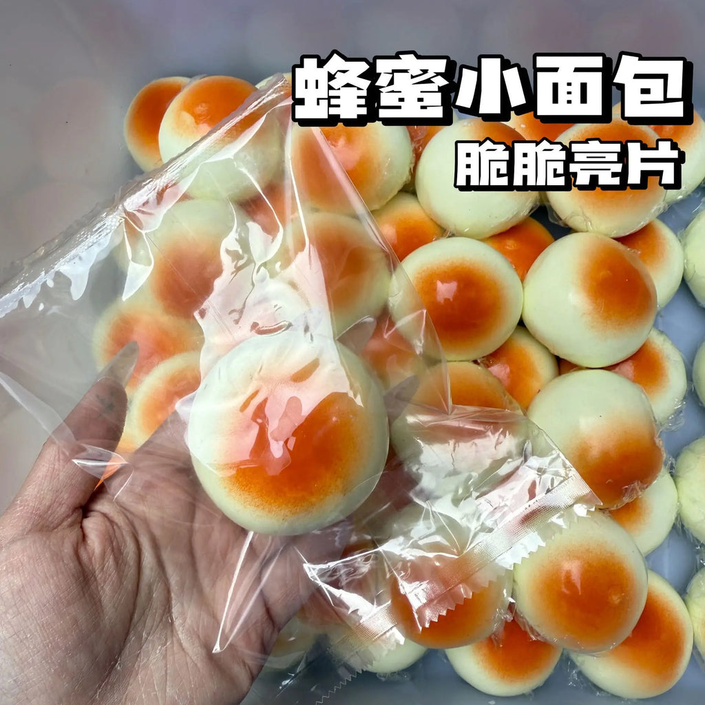 Crispy Honey Bread Stress Ball Shapeable Slow Rebound Creamy Feel Squeeze Ball Fidget Toy Asmr Sensory Anti-Stress Toys Gift