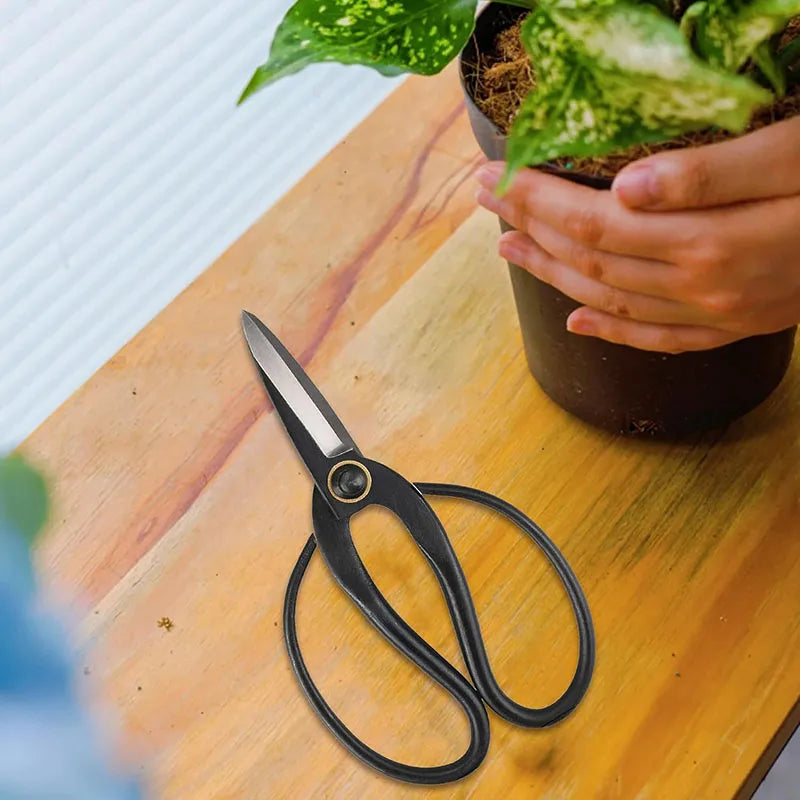 Professional Bonsai Scissors 7.3" Bonsai Shears Gardening Pruning Shears For Arranging Flowers Bonsai Clippers For Trimming Plan