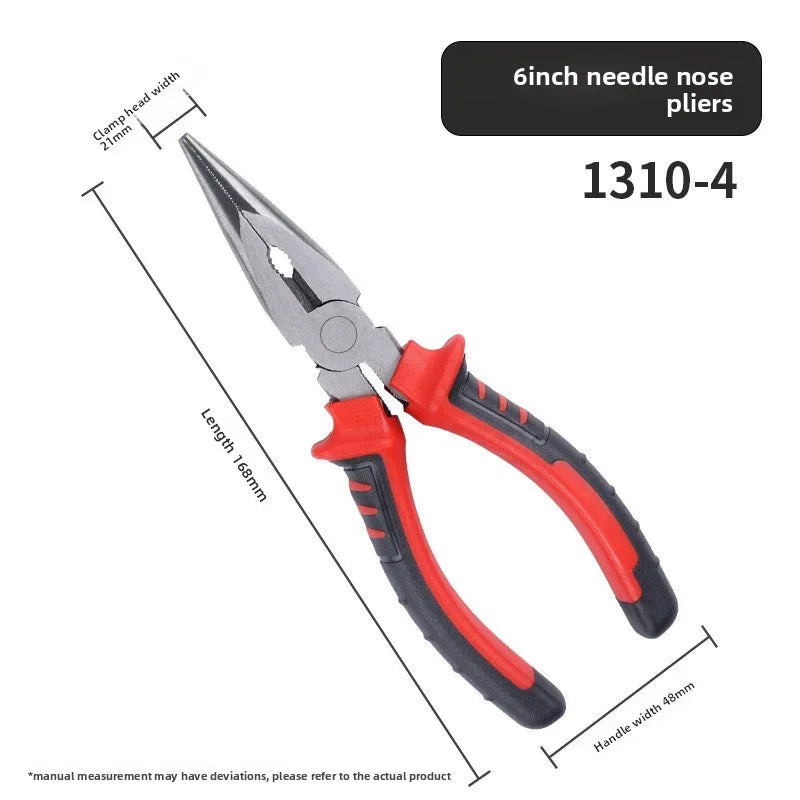 Heavy Duty Multifunctional Electrician Wire Pliers, Large Opening Sharp Hand Tool for Cutting, Twisting and Gripping Various Met