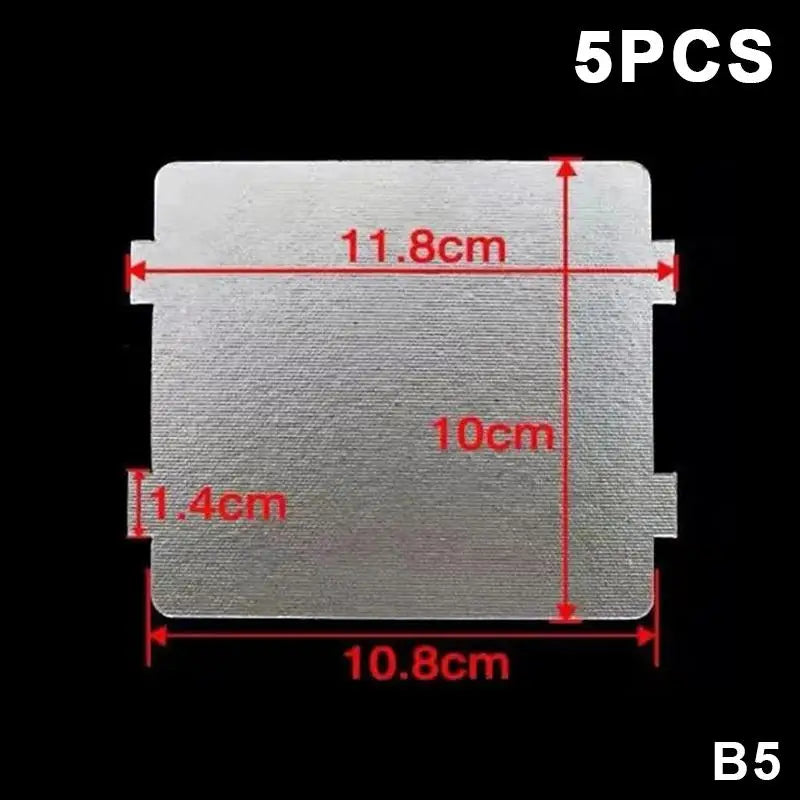 Microwave Oven Waveguide Mica Sheet Universal Cuttable Replacement Plate For Home Kitchen Repair Multiple Pack Option