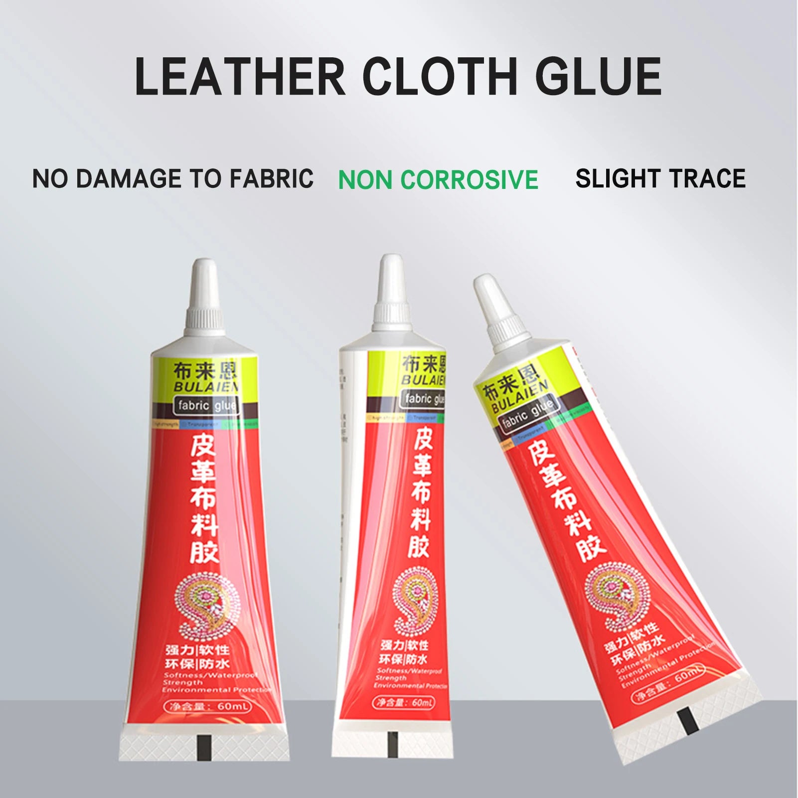 60ml Leather fabric Glues Strong Glue with Pin Head Quick Dry Shoes PVC Glue Quick Drying Instant Shoe Glue