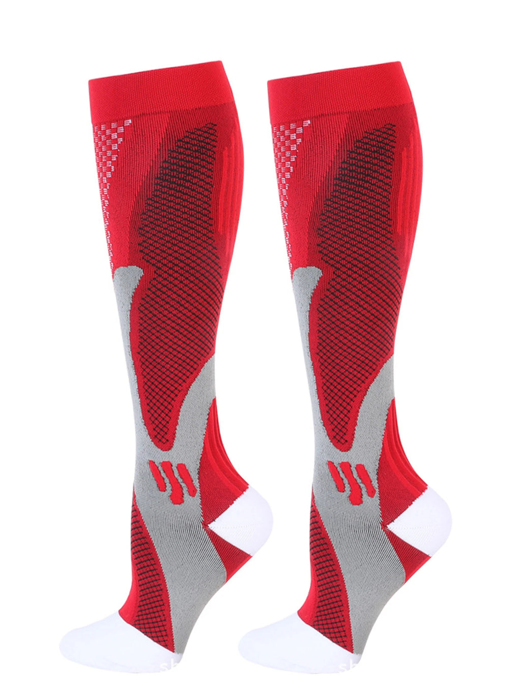 Compression Socks Travelers Socks Football Soccer Thigh Long Tube Unisex Outdoor Sports Nurses Stockings For Men Women