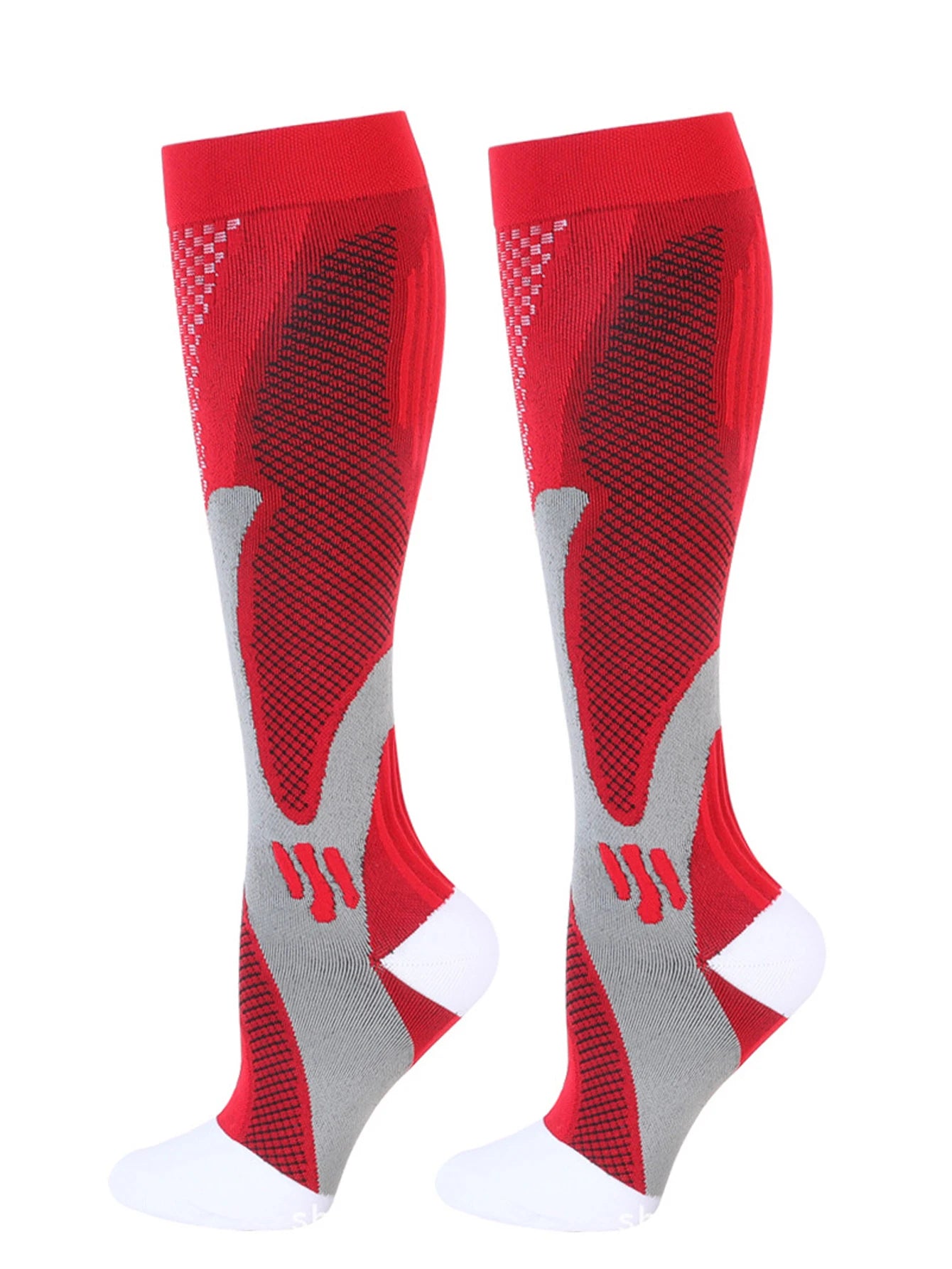 Compression Socks Travelers Socks Football Soccer Thigh Long Tube Unisex Outdoor Sports Nurses Stockings For Men Women
