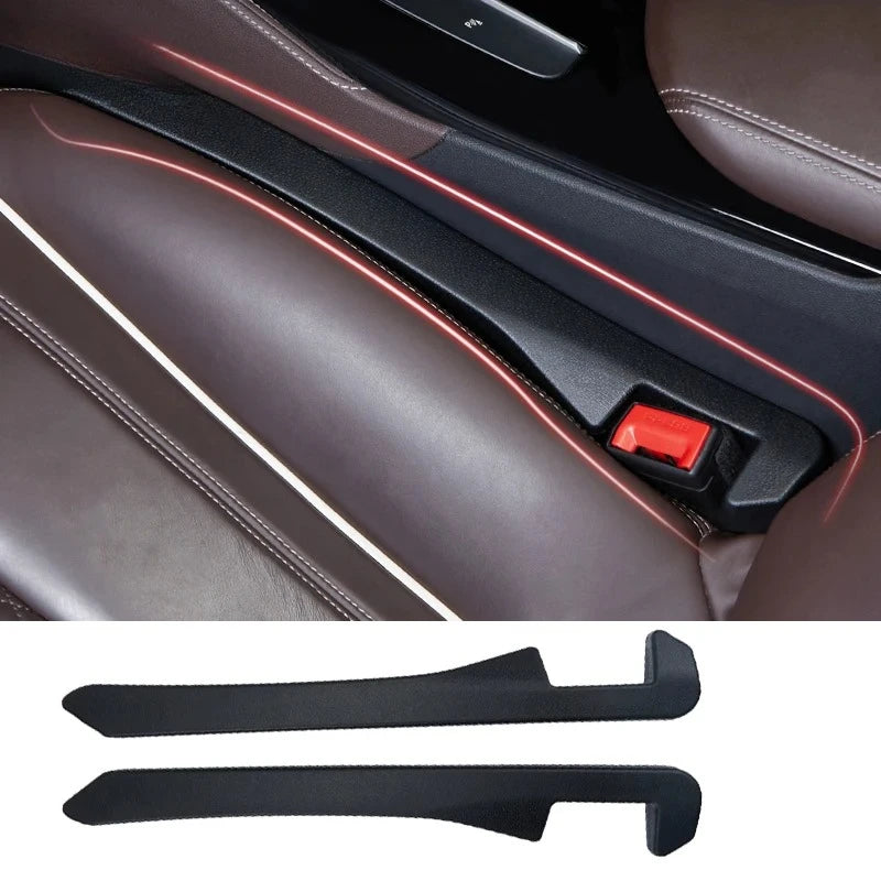 2Pcs Car Seat Gap Filler Leak-proof Filling Strip Side Seam Plug Strip Car Seat Gap Interior  Auto Decor Supplies