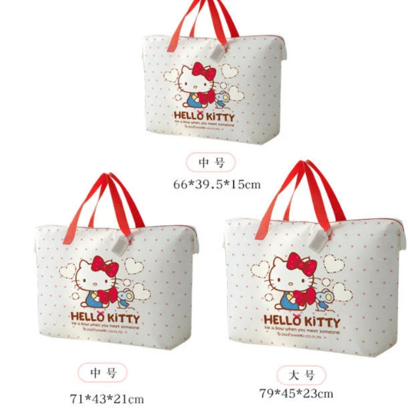 Children's Quilt Bag Cartoon Large Capacity Travel, New Season, New Moving, Clothing Storage, Sorting, Organizing, Packaging Bag