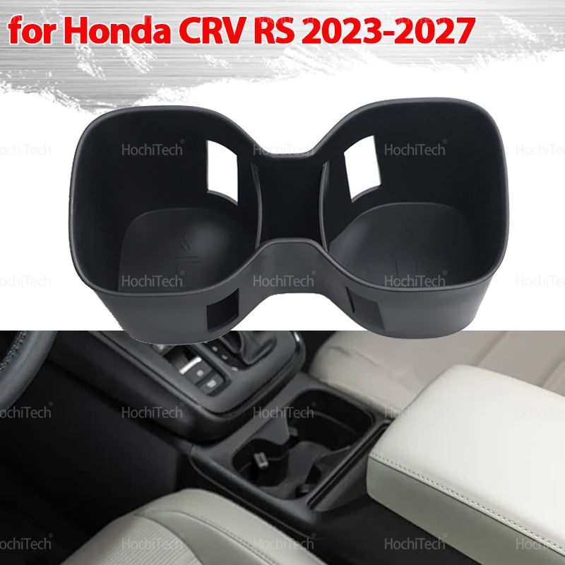 Anti-Slip Storage Box Water Cup Holder Anti Dirt Shock Absorbing Car Interior Accessories for Honda CRV RS 2023 2024 2025-2027
