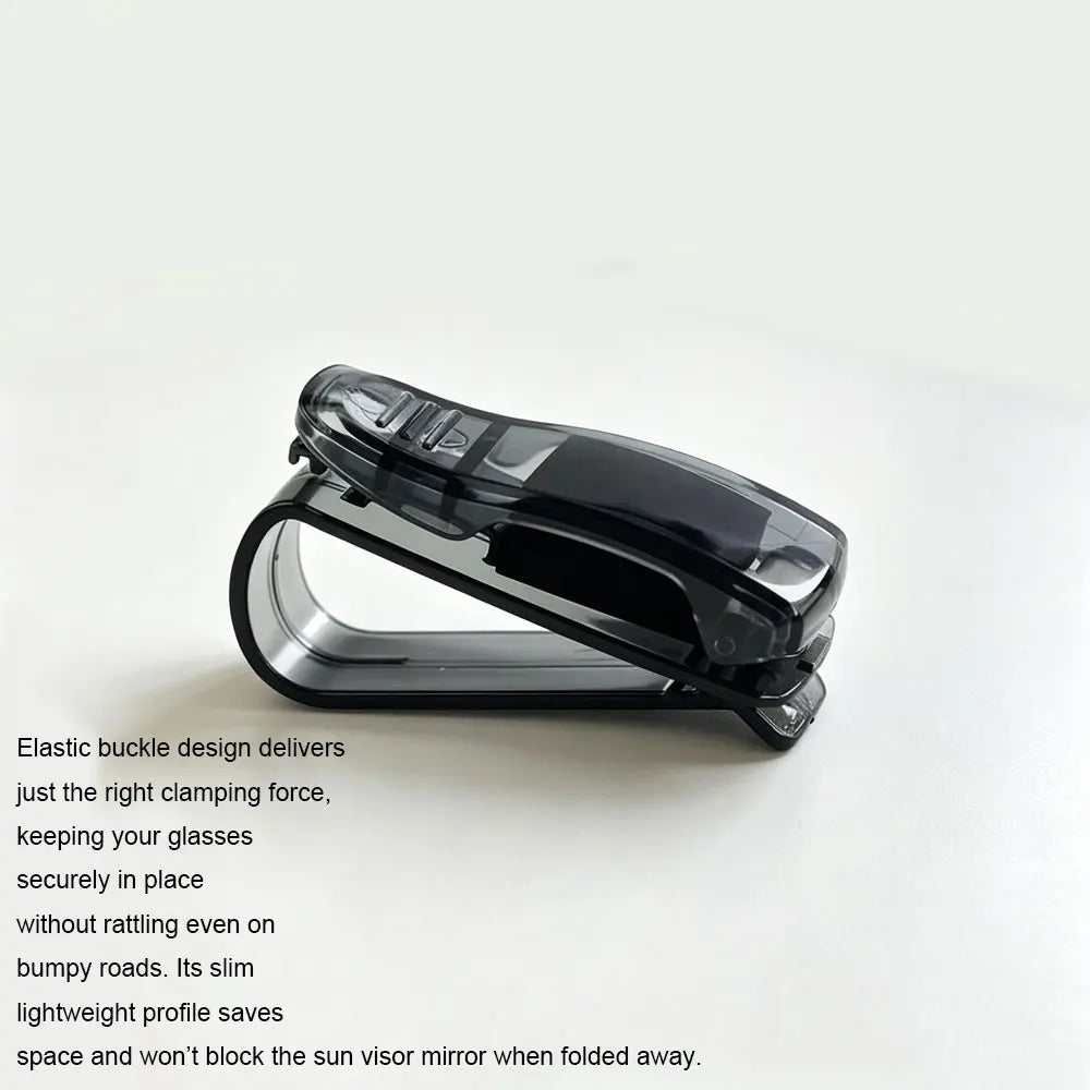 Multi-Function Car Sun Visor Sunglasses Clip Universal Auto Eyeglasses Holder Ticket Card Storage Clip New Car Interior Accessor
