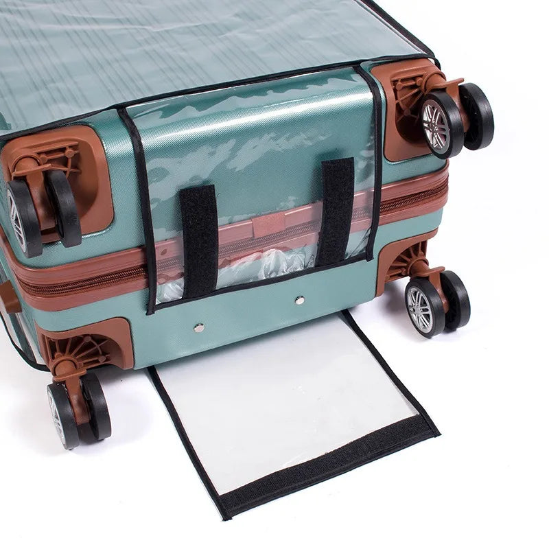 Luggage Protective Cover Luggage Cover Travel Trolley Case Transparent Dust Cover Luggage Protective Cover