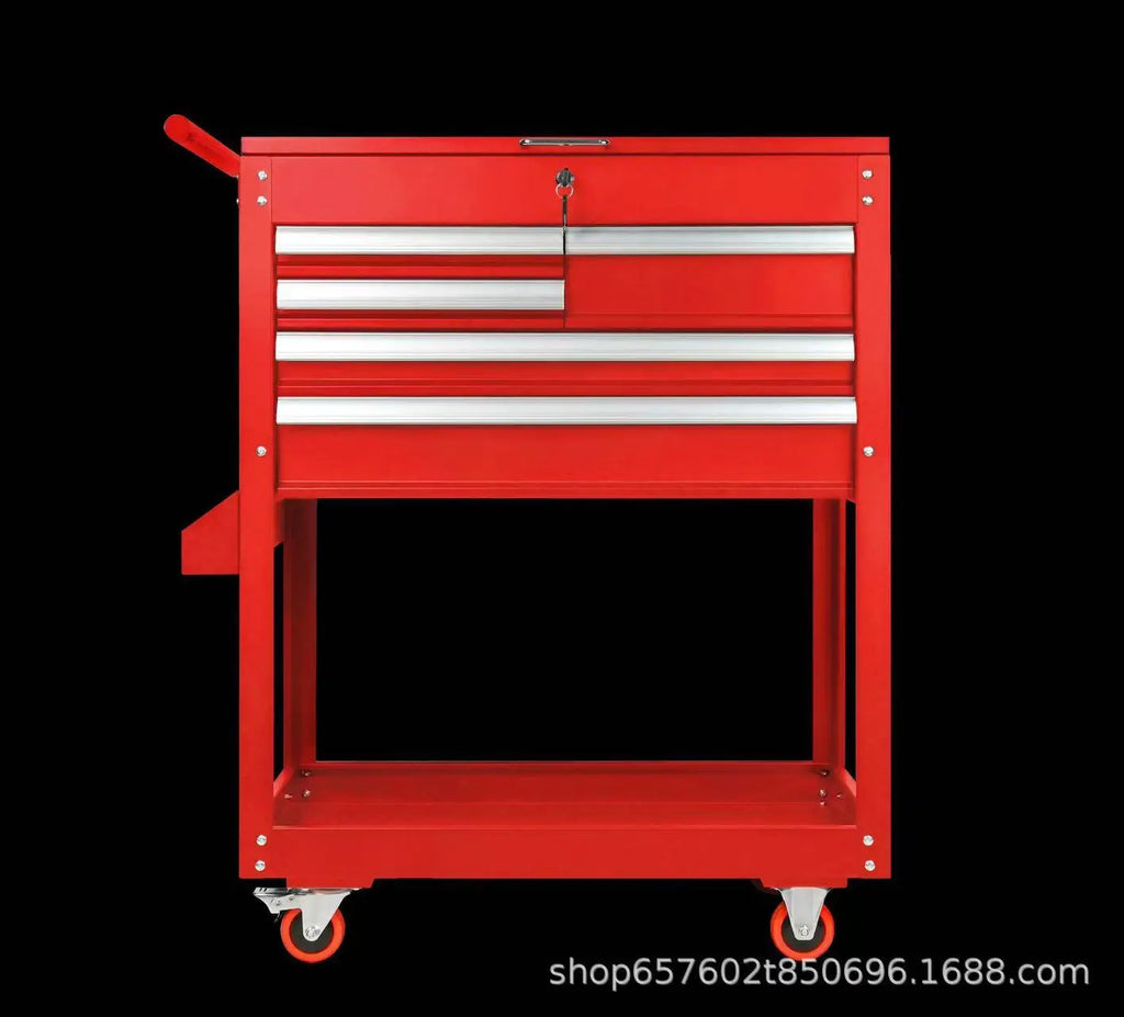 Quality Choice 5-Drawer Rolling Tool Cabinet Stainless Steel Mechanic Tool Box for Workshops Durable Metal Tool Trolley