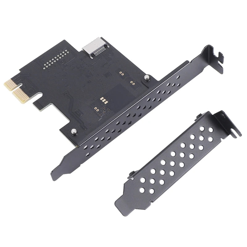 PCI-E 1X To USB 3.2 GEN1 5Gbps 20Pin Front Panel Header (To Type-C Front Panel Header) Front Panel Connector Riser Card-A69M